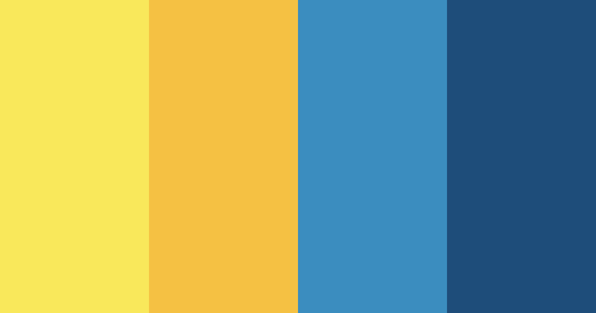 Download yellow to blue spectrum color palette PNG image (landscape)