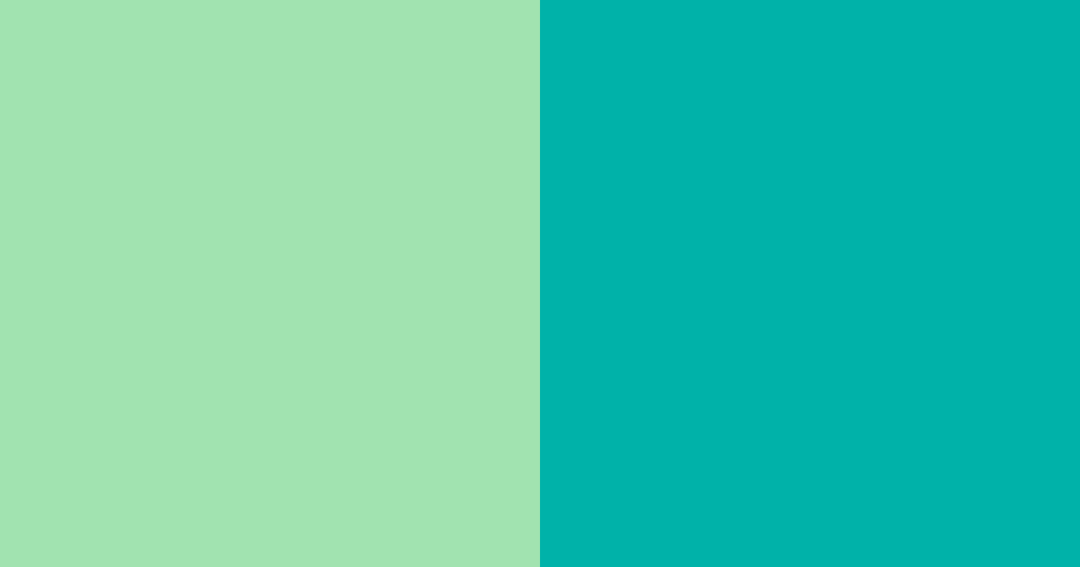 Download minted melon color palette PNG image (landscape)