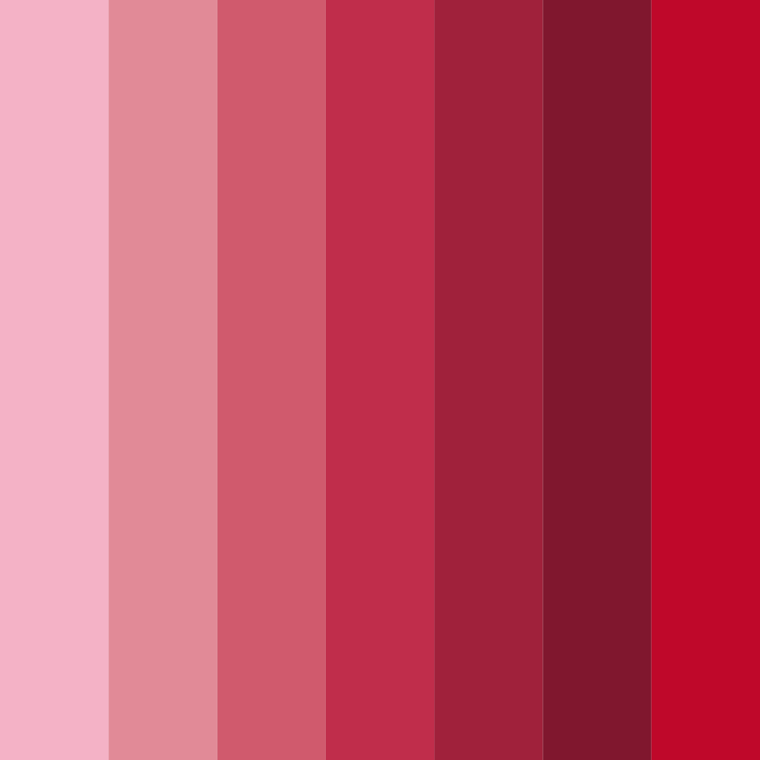 Download deep red color palette PNG image (square)