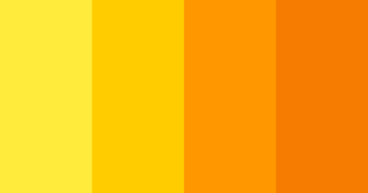 Download warm yellow color palette PNG image (landscape)