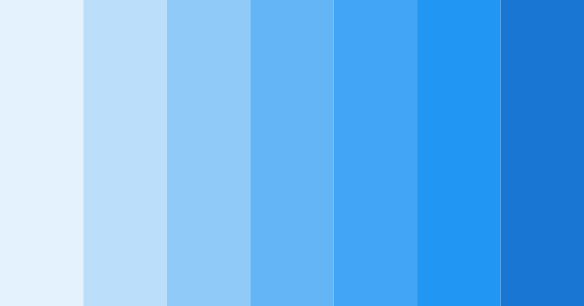 Download blue music color palette PNG image (landscape)