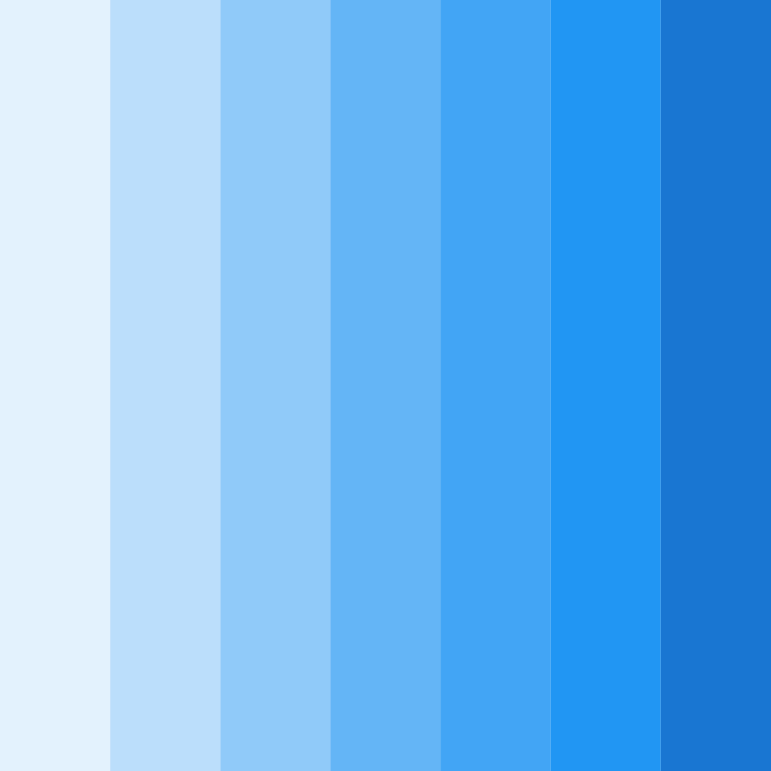 Download blue music color palette PNG image (square)