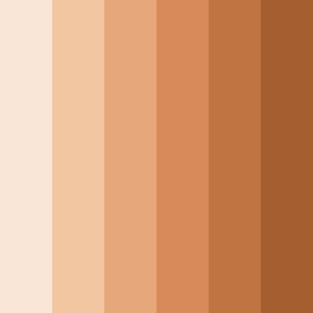 Download warm ember glow color palette PNG image (square)