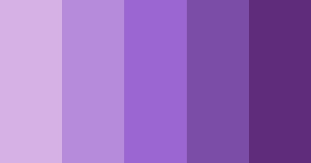 Download mystic orchid dreams color palette PNG image (landscape)