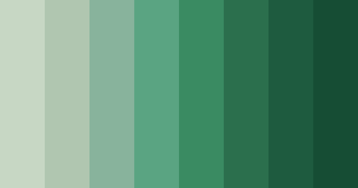 Download emerald grove color palette PNG image (landscape)