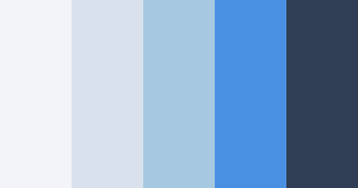 Download serene minimalism color palette PNG image (landscape)