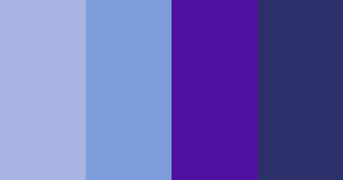 Download deep blue color palette PNG image (landscape)