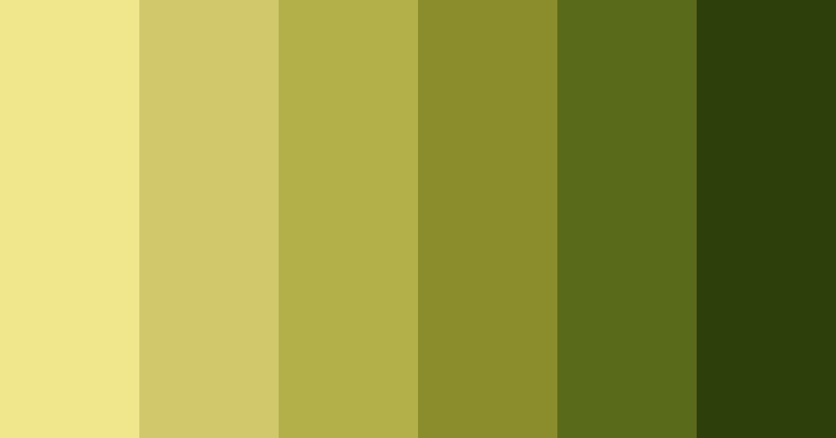 Download verdant serenade color palette PNG image (landscape)