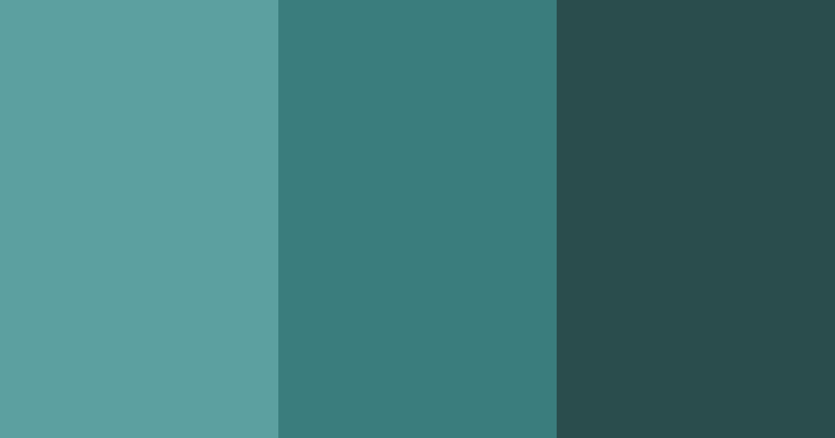 Download deep blue green color palette PNG image (landscape)