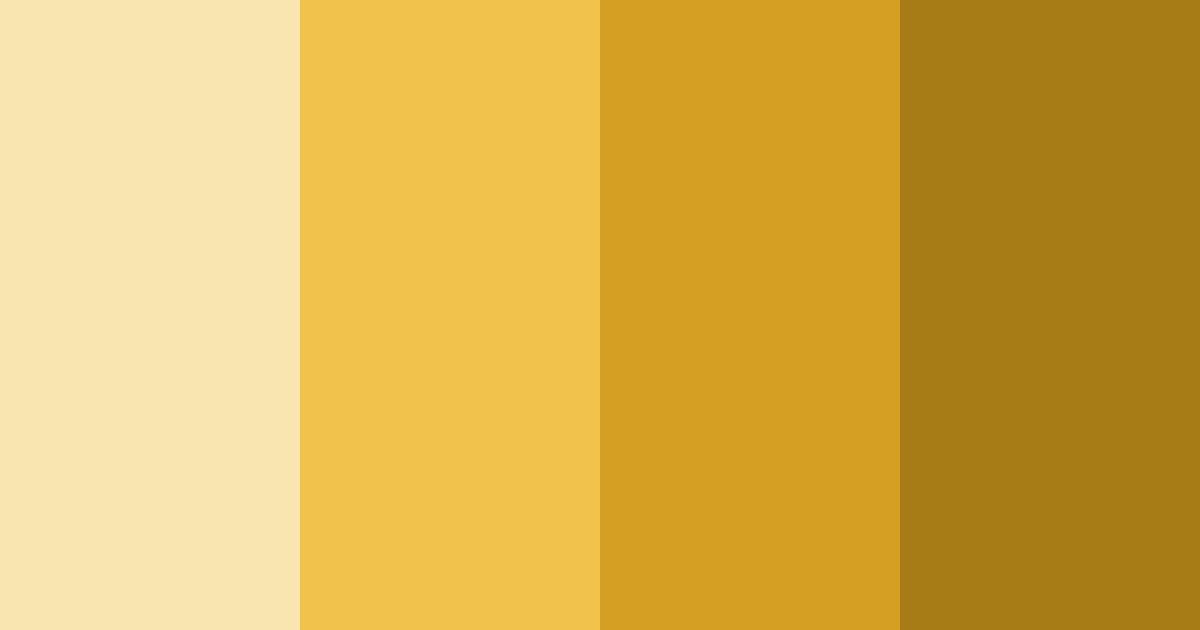 Download golden horizon color palette PNG image (landscape)