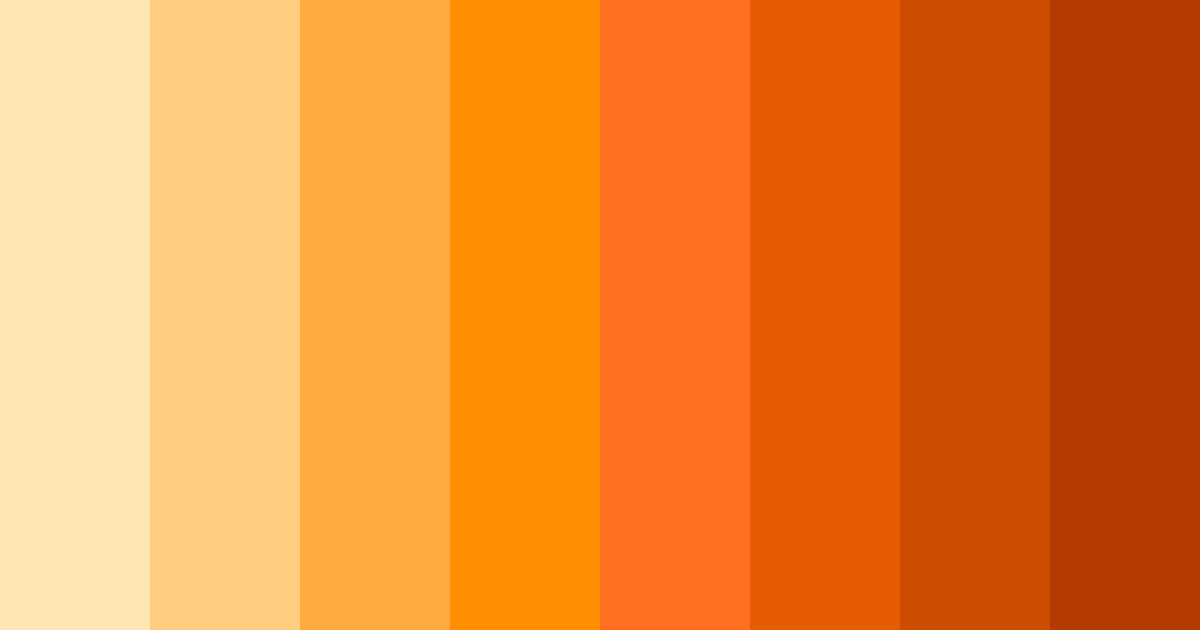 Download sunset citrus color palette PNG image (landscape)