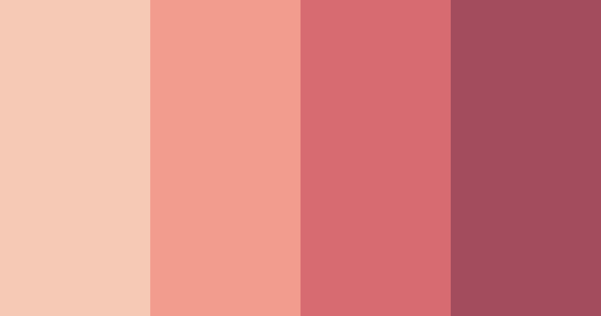 Download rosy reverie color palette PNG image (landscape)