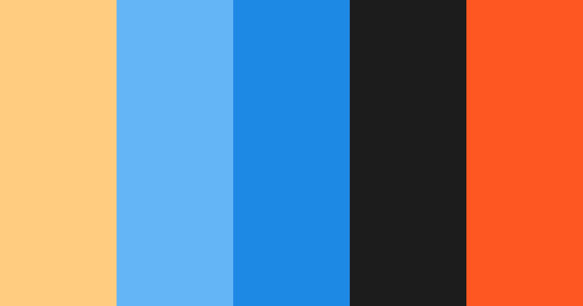 Download sunset serenity color palette PNG image (landscape)