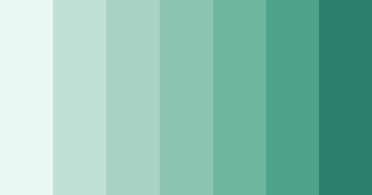 Download oceanic sushi breeze color palette PNG image (landscape)