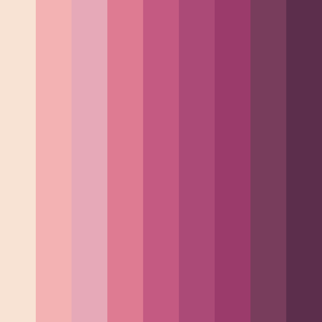 Download sakura symphony color palette PNG image (square)