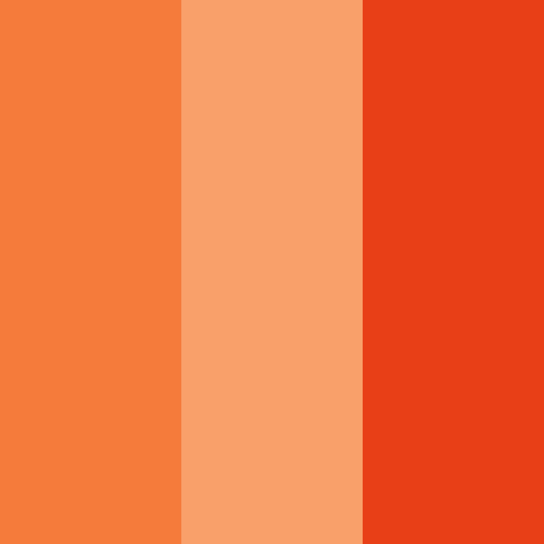 Download sunset blaze color palette PNG image (square)