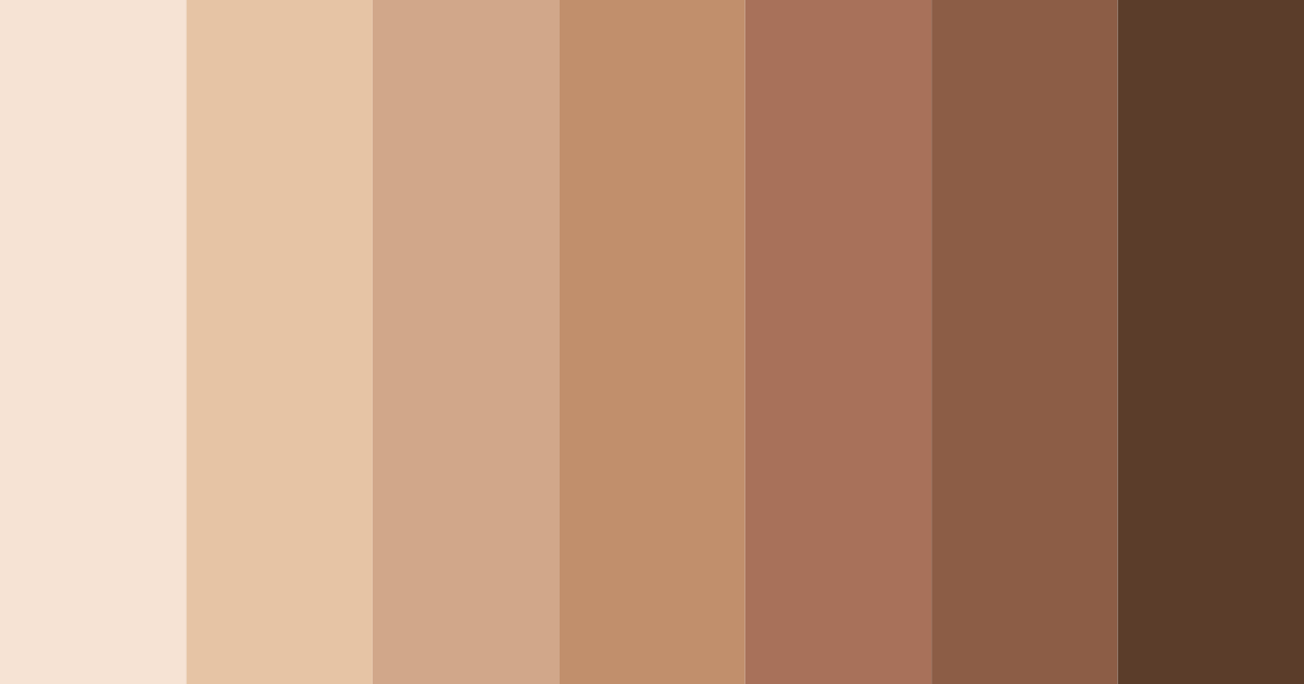 Download beige beach color palette PNG image (landscape)