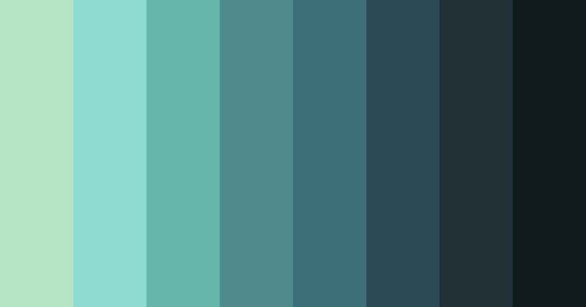 Download enchanted canopy color palette PNG image (landscape)
