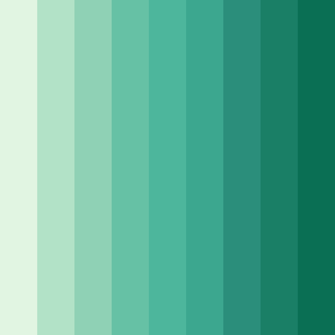 Download serenity in shades color palette PNG image (square)