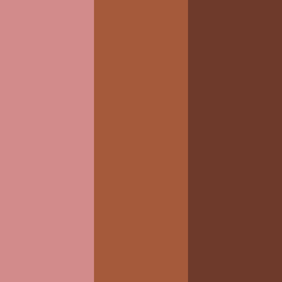 Download warm red brown color palette PNG image (square)