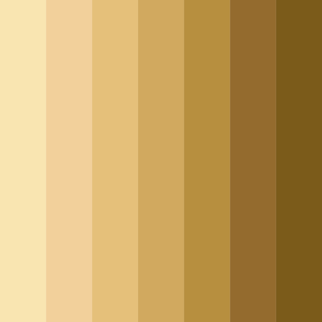 Download champagne dreams color palette PNG image (square)