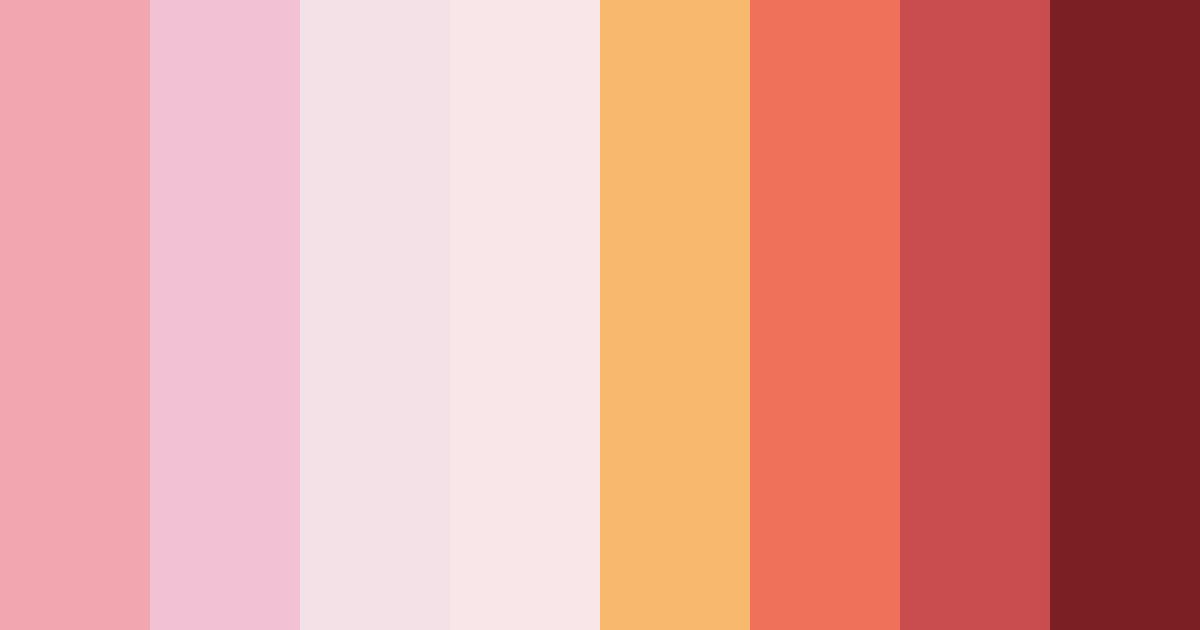 Download euphoric blossom color palette PNG image (landscape)