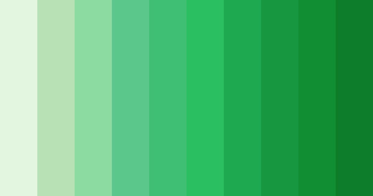 Download verdant whispers color palette PNG image (landscape)