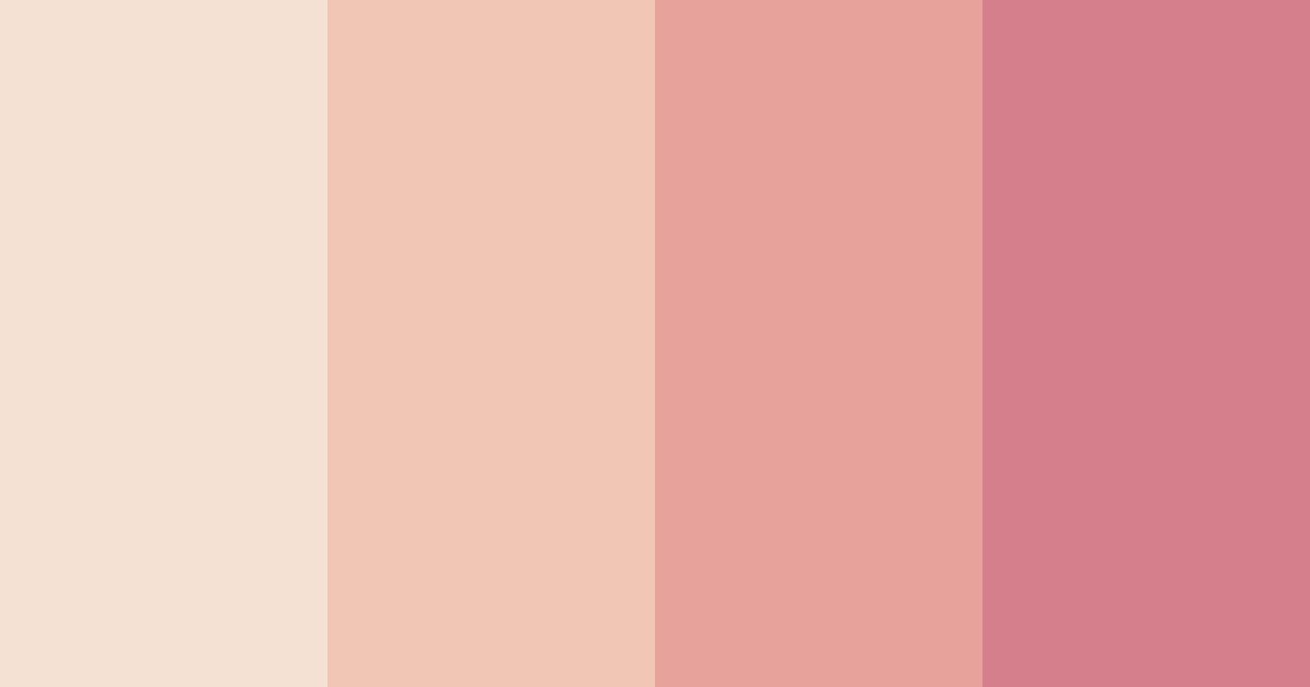 Download gentle embrace color palette PNG image (landscape)