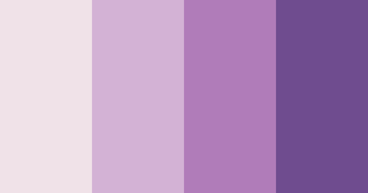 Download purple baby color palette PNG image (landscape)