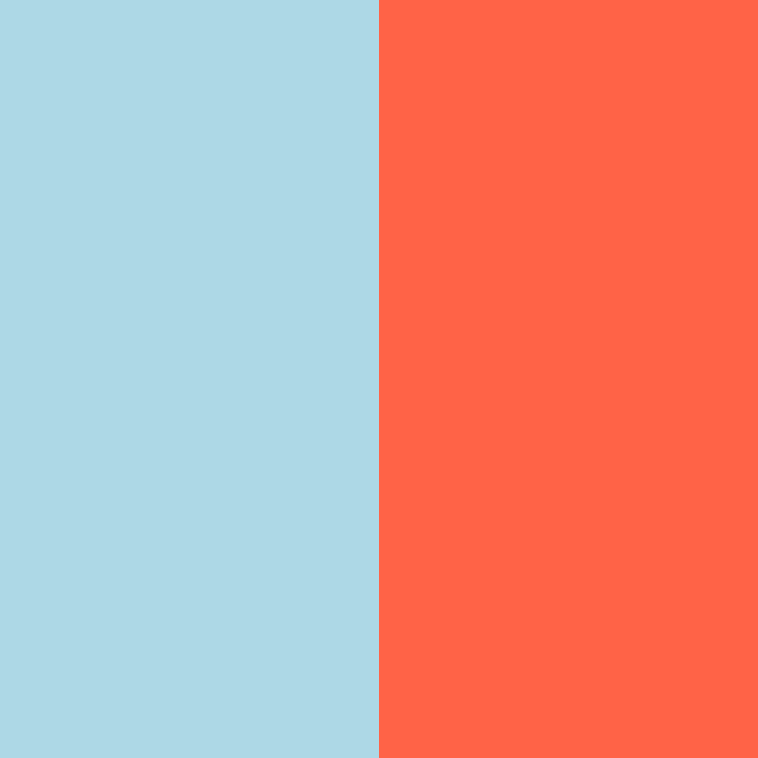 Download sunset harmony color palette PNG image (square)