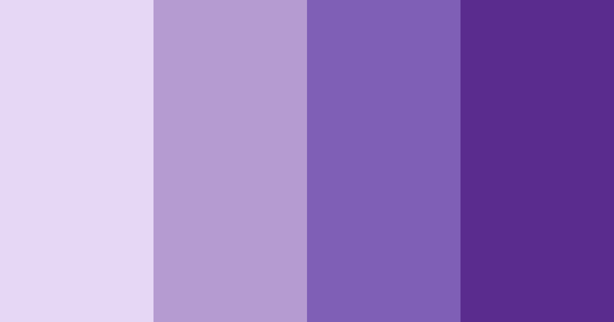 Download whispers of lavender color palette PNG image (landscape)