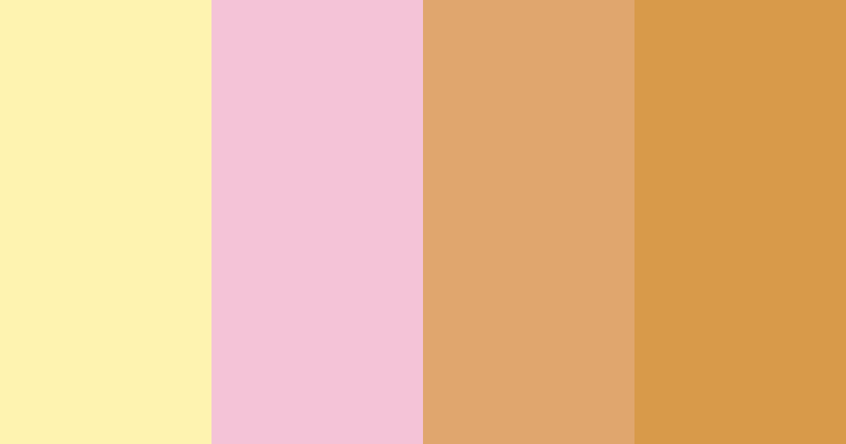 Download sunset whispers color palette PNG image (landscape)