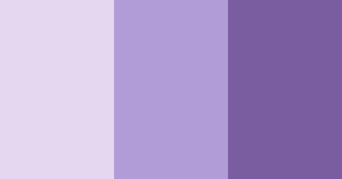 Download lavender dream color palette PNG image (landscape)