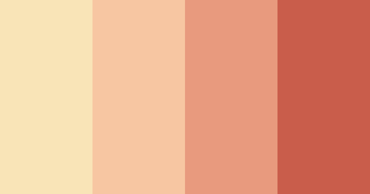 Download peach cinema color palette PNG image (landscape)