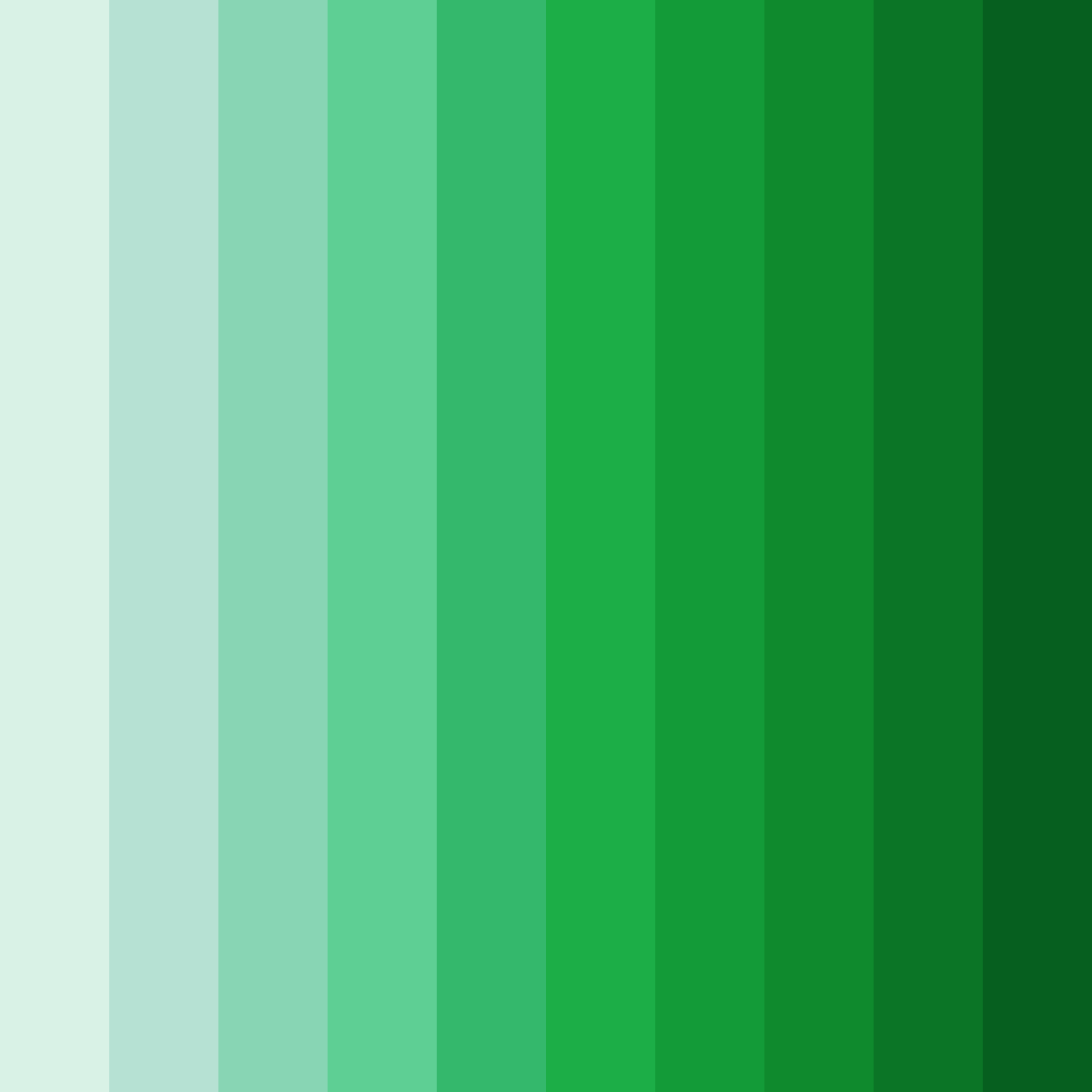 Download emerald blossom color palette PNG image (square)