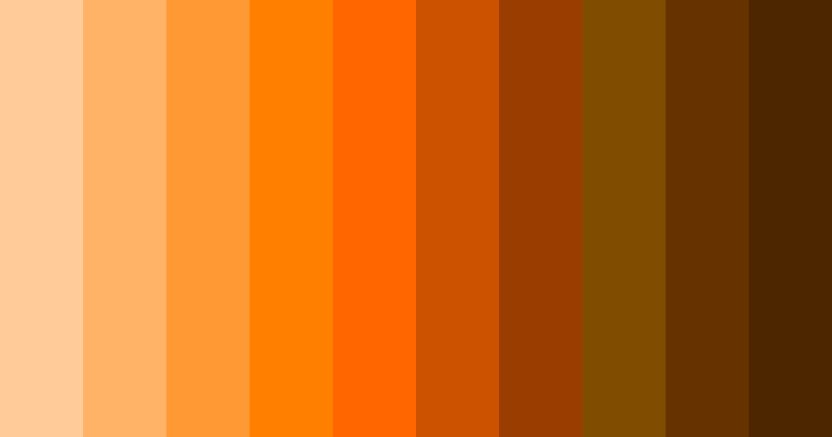 Download citrus blaze color palette PNG image (landscape)