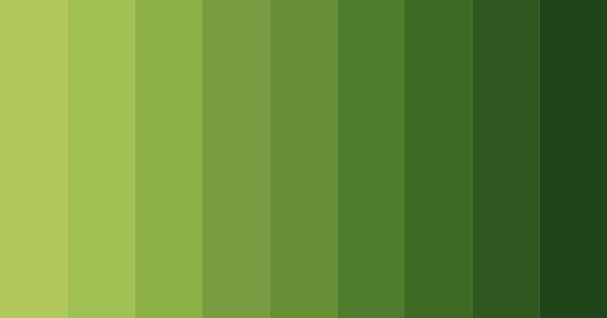 Download emerald grove color palette PNG image (landscape)