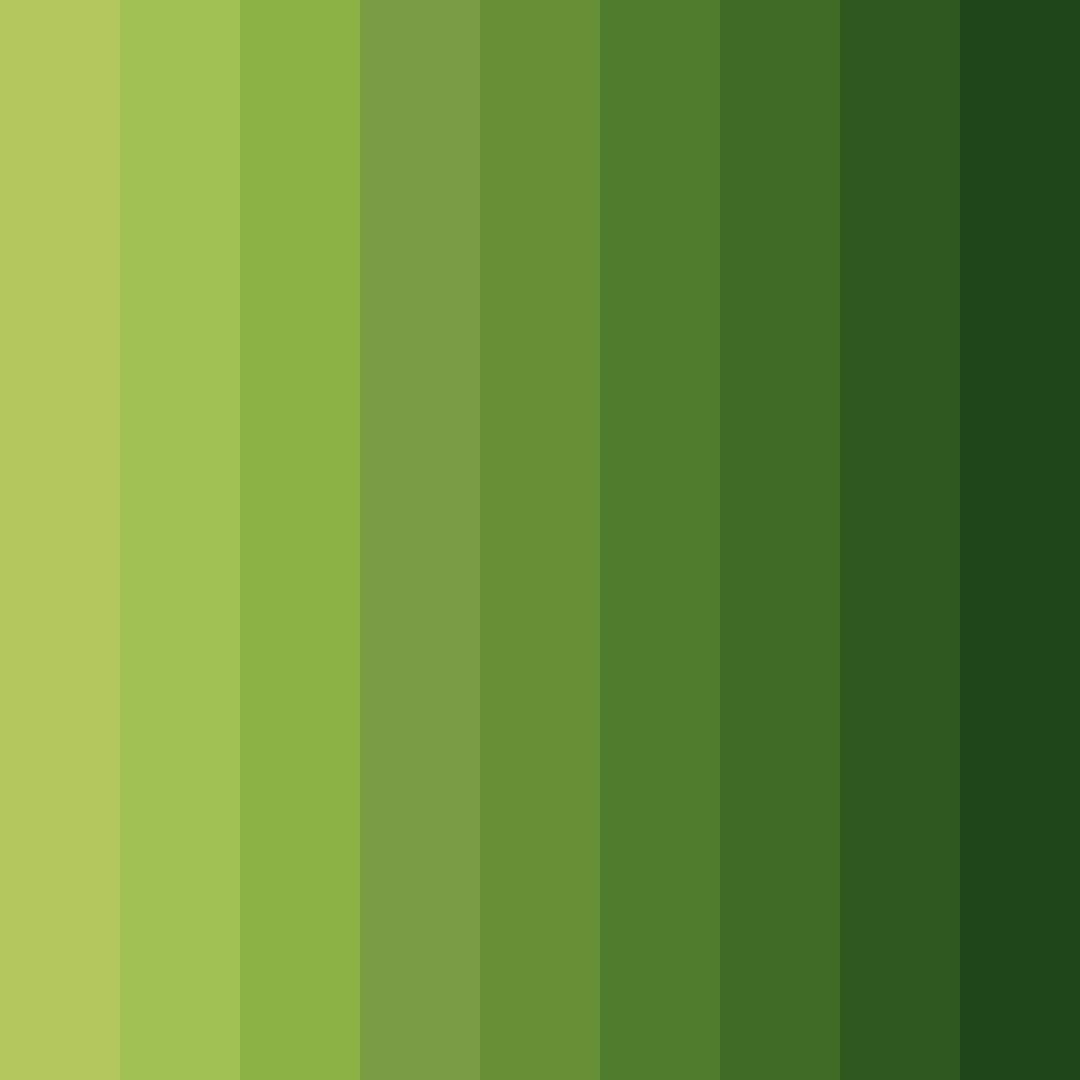 Download emerald grove color palette PNG image (square)