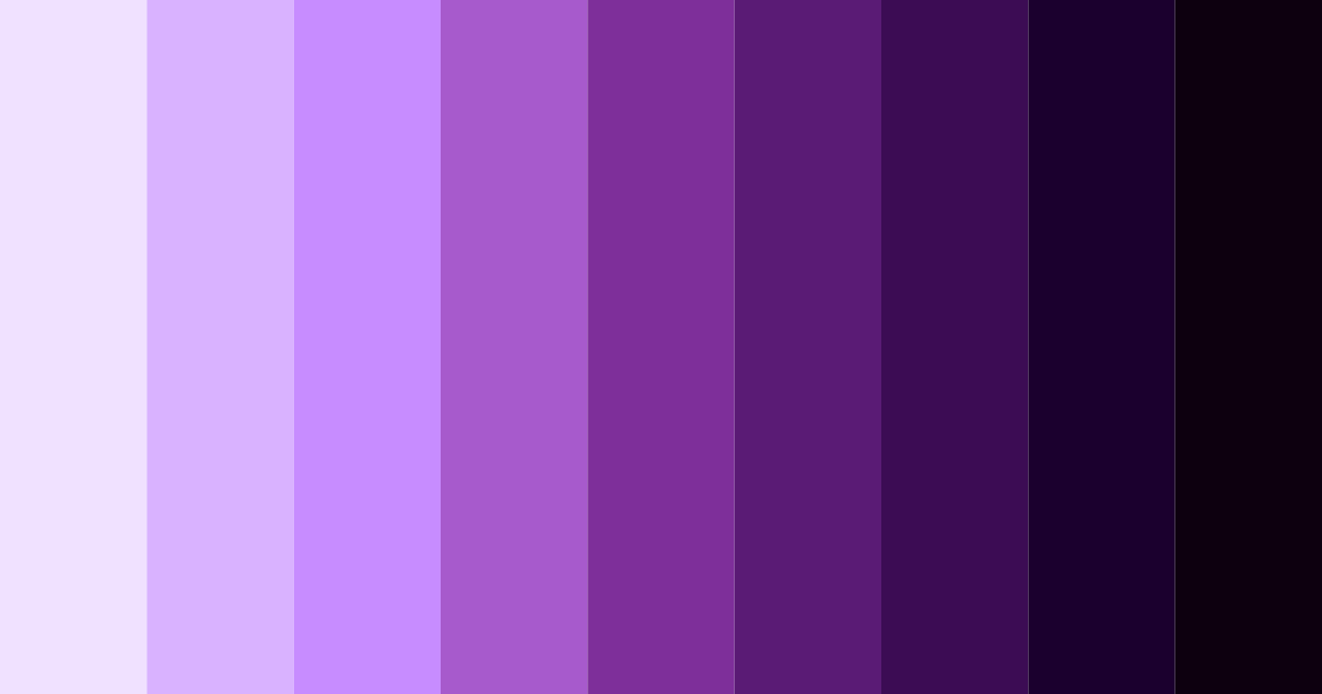 Download purple vibes color palette PNG image (landscape)
