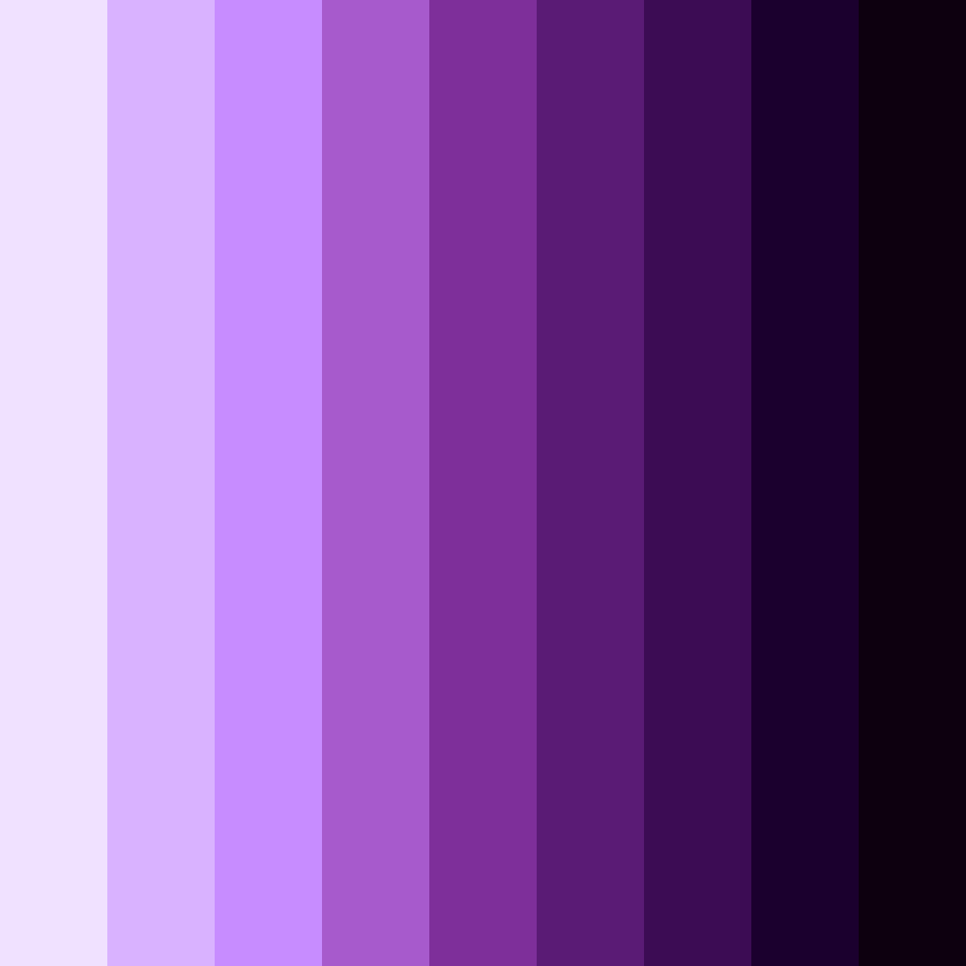 Download purple vibes color palette PNG image (square)