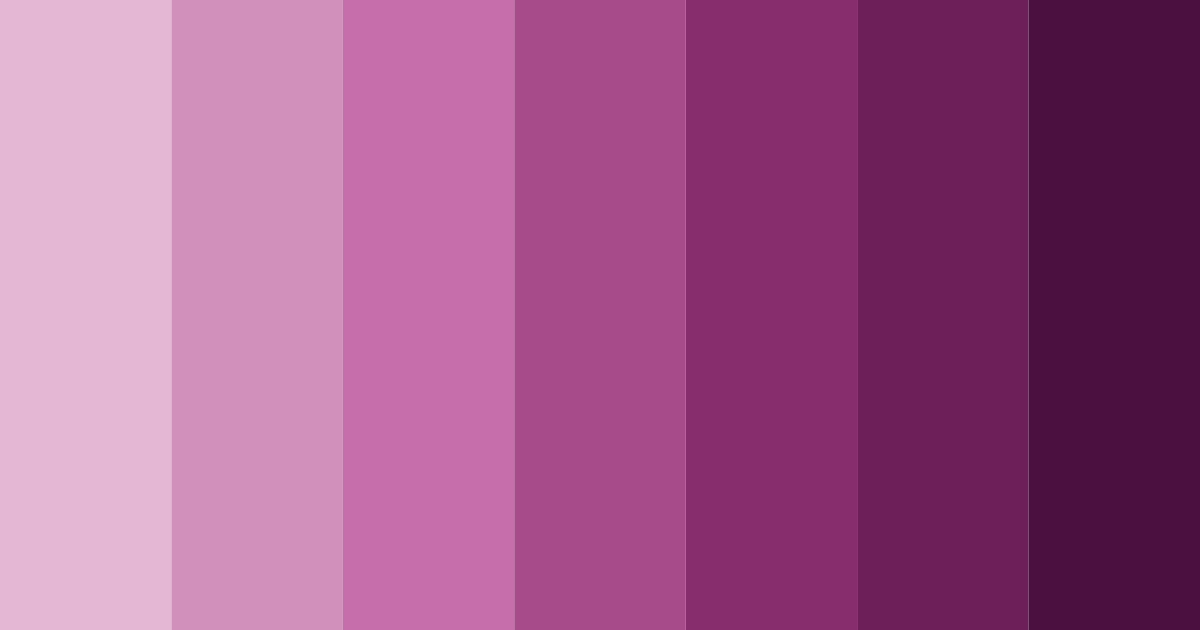 Download plum reverie color palette PNG image (landscape)