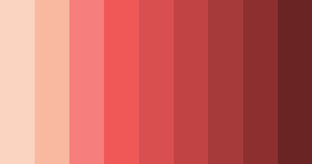 Download blushing ember color palette PNG image (landscape)