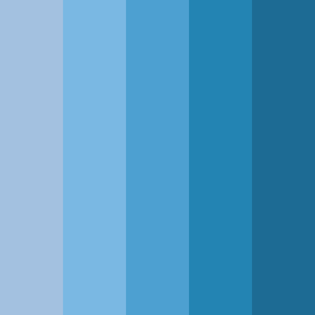 Download light blue color palette PNG image (square)
