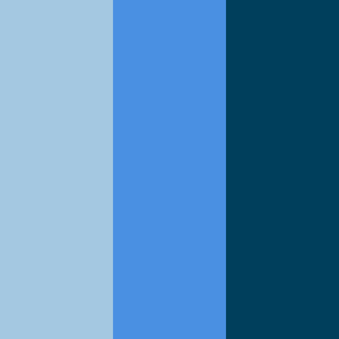 Download blue business color palette PNG image (square)