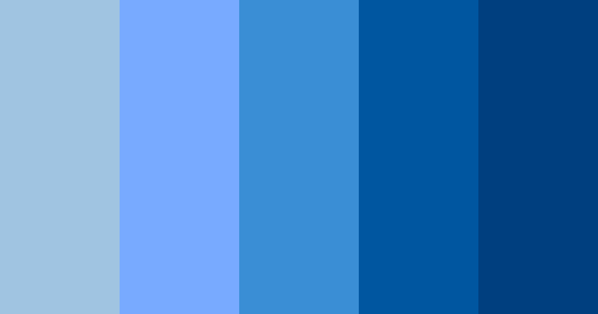 Download bright blue color palette PNG image (landscape)
