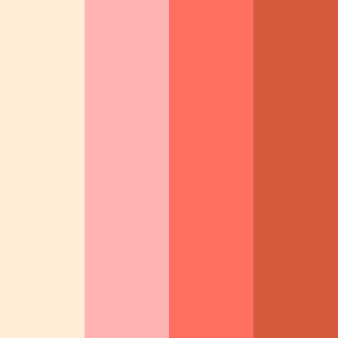 Download sunset embrace color palette PNG image (square)