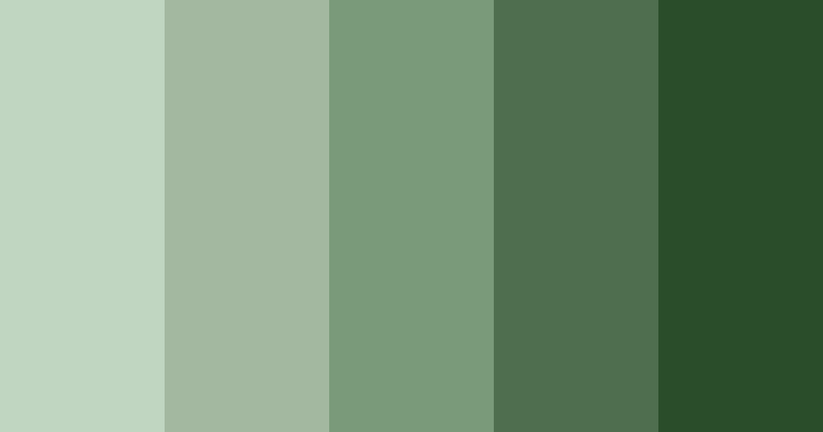 Download forest whisper color palette PNG image (landscape)