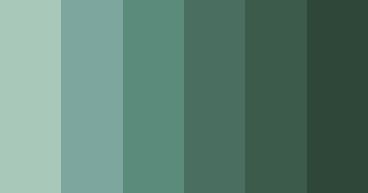 Download forest whisper color palette PNG image (landscape)