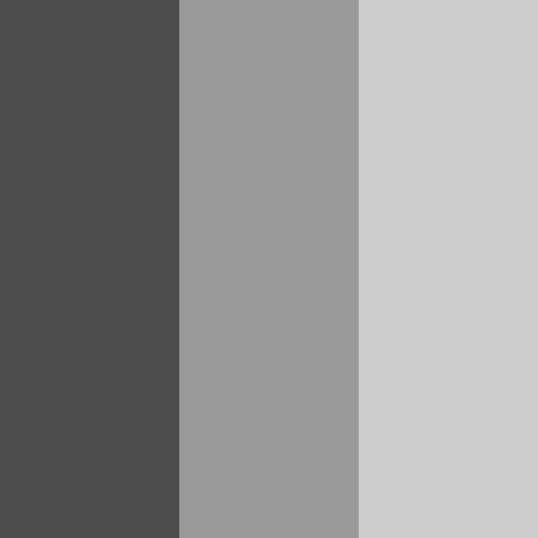 Download shades of black color palette PNG image (square)