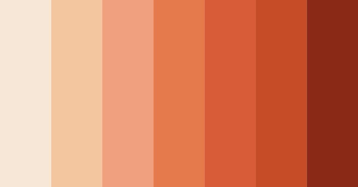 Download autumn ember  color palette PNG image (landscape)